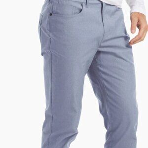 Public Rec All Day Everyday Pants‎ Size 38/32 sky Blue Stretch Pants.